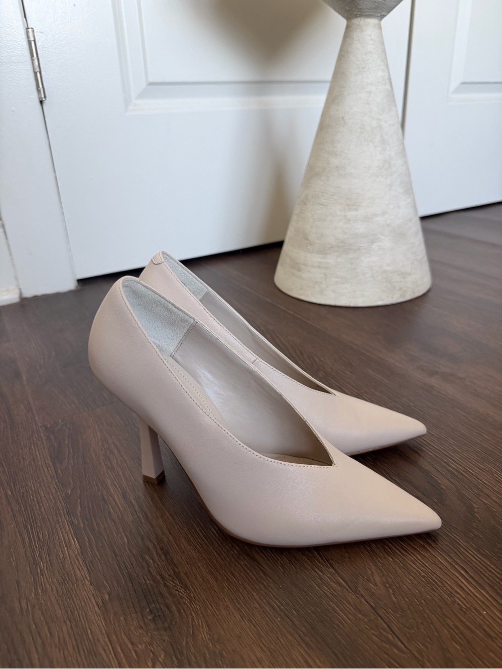 Steve Madden Blush Nude Pointed Toe High Heels